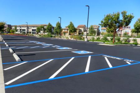 Handicap Compliant Zone Painting